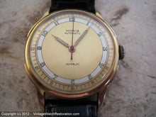 Load image into Gallery viewer, Two Tone White-Gold Bumper Homis, Automatic, Large 35.5mm