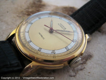 Load image into Gallery viewer, Two Tone White-Gold Bumper Homis, Automatic, Large 35.5mm