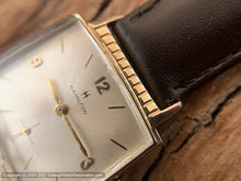 Load image into Gallery viewer, Hamilton Silver Dial TV Shape 'Mid Century' Rectangular Case, Manual, 27.5x35mm