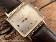 Load image into Gallery viewer, Hamilton Silver Dial TV Shape 'Mid Century' Rectangular Case, Manual, 27.5x35mm