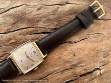 Load image into Gallery viewer, Hamilton Silver Dial TV Shape 'Mid Century' Rectangular Case, Manual, 27.5x35mm