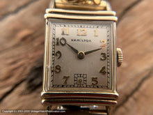 Load image into Gallery viewer, Hamilton 'Lester' Model 19 Jewel Gem, 1941, Manual, 22x38mm