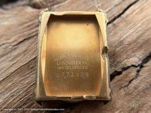 Load image into Gallery viewer, Hamilton 'Lester' Model 19 Jewel Gem, 1941, Manual, 22x38mm