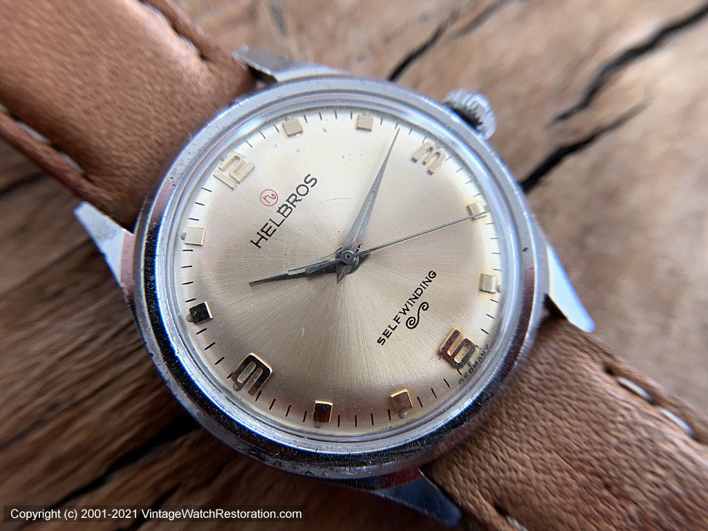 Helbros self 2024 winding watch value