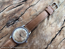 Load image into Gallery viewer, Helbros Original Golden Pie-Pan Dial German Made, Automatic, 33mm
