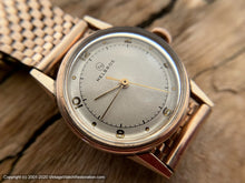 Load image into Gallery viewer, Helbros Magnificent Two-Tone Dial in Rose Gold Case with Bracelet and Original Box, Manual, 29.5mm
