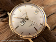 Load image into Gallery viewer, Helbros 'Invincible' Day Date in Cool Dial Layout, Manual, Large 35mm