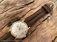 Load image into Gallery viewer, Helbros 'Invincible' Day Date in Cool Dial Layout, Manual, Large 35mm