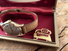 Load image into Gallery viewer, Helbros 'Invincible' Incabloc in Crab-lug Case and Original Box , Manual, 30mm