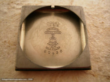 Load image into Gallery viewer, Rare Deco Style Square 14K White Gold Filled Illinois, Manual, 27x27mm