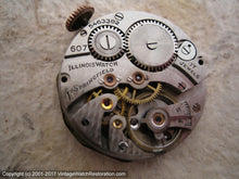 Load image into Gallery viewer, Illinois Two-Tone Copper and Bronze Dial with Red Gold Case, Manual, 28x37mm