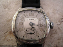 Load image into Gallery viewer, Illinois 'Major' with Stunning Dial in 14K White Gold Filled Case, Manual, 31x36.5mm