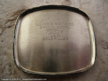 Load image into Gallery viewer, Large Illinois 'Marquis' with Decorative Wheat Design Bezel, Manual, 29x38mm