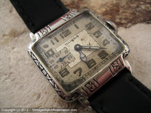 Load image into Gallery viewer, All Original Illinois 'New Yorker' or 'Manhattan' Art Deco Gem, Manual, 28x34mm