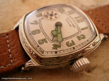 Load image into Gallery viewer, White 14K Gold Square Tonneau Illinois, Manual, 29x29mm