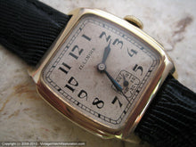Load image into Gallery viewer, Illinois 'Derby' with Original Soft Parchment Moderne Dial, Manual, 27x33mm