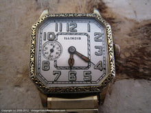 Load image into Gallery viewer, Huge 'Square Cut Corner' Illinois with Stunning Decorative Case, Manual, Huge 27.5x36mm