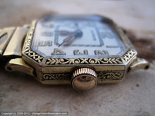 Load image into Gallery viewer, Huge 'Square Cut Corner' Illinois with Stunning Decorative Case, Manual, Huge 27.5x36mm