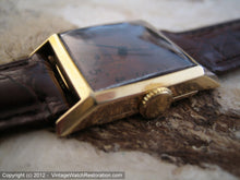 Load image into Gallery viewer, Square Imperial with Dark Copper Dial, Manual, 23.5x32.5mm