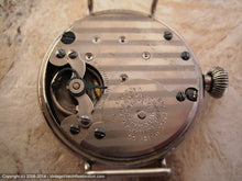 Load image into Gallery viewer, Fabulous Black Dial Ingersoll Wrist Radiolite, Manual, Huge 39mm