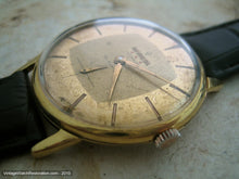 Load image into Gallery viewer, Two Tone Gold Dial Invicta, Manual, Very Large 36mm