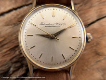 Load image into Gallery viewer, IWC Cal 89 with Sunburst Design Dial in 18K Gold Case, Manual, 33.5mm