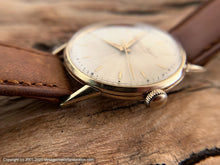 Load image into Gallery viewer, IWC Cal 89 with Sunburst Design Dial in 18K Gold Case, Manual, 33.5mm