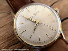 Load image into Gallery viewer, IWC Cal 89 with Sunburst Design Dial in 18K Gold Case, Manual, 33.5mm