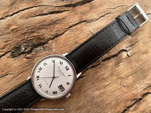 Load image into Gallery viewer, IWC Black Roman Numerals on White Dial, Turler Splendor, Automatic, Large 35mm