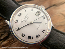 Load image into Gallery viewer, IWC Black Roman Numerals on White Dial, Turler Splendor, Automatic, Large 35mm