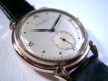 Load image into Gallery viewer, Original IWC 14k Pink Gold, Rare Cal 83, Manual, Huge 38mm