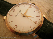 Load image into Gallery viewer, Huge 18K Rose Gold IWC with Ribbon Lugs, Manual, Very Large 37mm