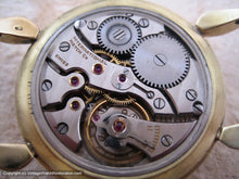 Load image into Gallery viewer, 18K IWC with Creamy Yellow Dial and Stunning Tear Drop Lugs, Manual, Large 35.5mm
