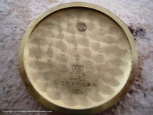 Load image into Gallery viewer, 18K IWC with Creamy Yellow Dial and Stunning Tear Drop Lugs, Manual, Large 35.5mm