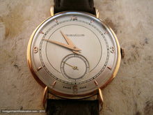 Load image into Gallery viewer, Elegant and Rare Jaeger Lecoutre 18K Rose Gold with Tear Lugs, Manual, Large 35.5mm