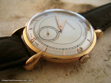 Load image into Gallery viewer, Elegant and Rare Jaeger Lecoutre 18K Rose Gold with Tear Lugs, Manual, Large 35.5mm