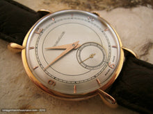 Load image into Gallery viewer, Elegant and Rare Jaeger Lecoutre 18K Rose Gold with Tear Lugs, Manual, Large 35.5mm