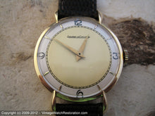 Load image into Gallery viewer, Large Format 18K Gold Two-Tone Jaeger LeCoultre Splendor, Manual, Very Large 36mm