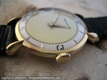 Load image into Gallery viewer, Large Format 18K Gold Two-Tone Jaeger LeCoultre Splendor, Manual, Very Large 36mm