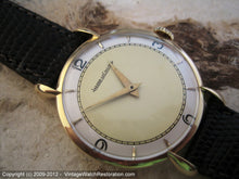 Load image into Gallery viewer, Large Format 18K Gold Two-Tone Jaeger LeCoultre Splendor, Manual, Very Large 36mm
