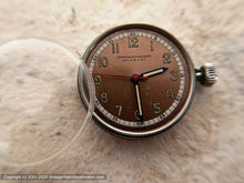 Load image into Gallery viewer, John Wanamaker WWII Era Two-Tone Copper Dial Gem, Manual, 32.5mm
