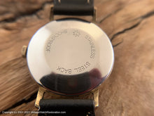 Load image into Gallery viewer, Junghans 15 Jewels with Sleek Two-Tone Pie Pan Dial, Manual, 35.5mm