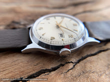 Load image into Gallery viewer, Junghans Original Champagne Dial with Perfect Minute-Second Tick Markers, Date, Manual, 32mm