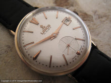 Load image into Gallery viewer, Attractive Lanco 17 Rubis Date in Rose Gold Case, Manual, Large 35mm