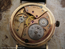 Load image into Gallery viewer, Attractive Lanco 17 Rubis Date in Rose Gold Case, Manual, Large 35mm