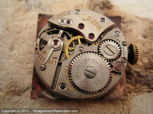 Load image into Gallery viewer, Lavina Two-Toned Copper-White Square in 9K Rose Gold Case, Manual, 26x26mm