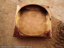 Load image into Gallery viewer, Lavina Two-Toned Copper-White Square in 9K Rose Gold Case, Manual, 26x26mm