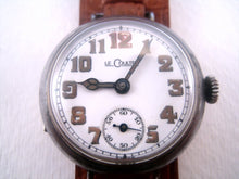 Load image into Gallery viewer, Rare and Early LeCoultre Porcelain WWI Era, Manual, 34mm