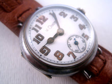 Load image into Gallery viewer, Rare and Early LeCoultre Porcelain WWI Era, Manual, 34mm