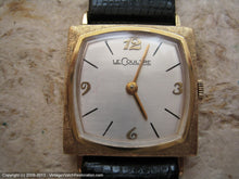 Load image into Gallery viewer, Minty Square 'TV Style' LeCoultre in 14K Gold Case, Manual, 26x26mm